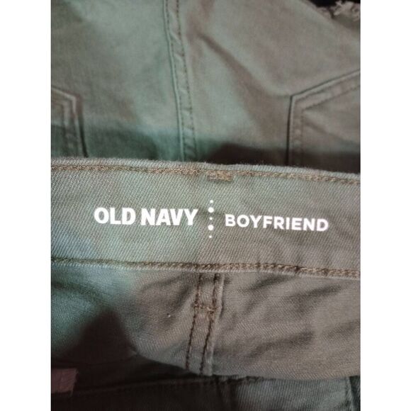 Old Navy Shorts Ladies 10 Green Denim Cut‎ Offs - Picture 3 of 5